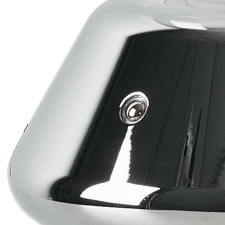 настольная лампа диммируемая 10w 3000k прозрачный/хром uovo iii lightstar 807904