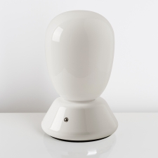 настольная лампа диммируемая 10w 3000k матовый/белый uovo iii lightstar 807916