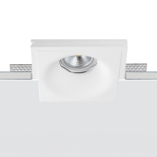 светильник встраиваемый гипсовый скрытой установки д/гипсокартонного потолка с малозаметной фиксирующей пружиной mr16 gu10 anello lightstar 002000