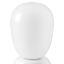 настольная лампа диммируемая 10w 3000k матовый/белый uovo iii lightstar 807916