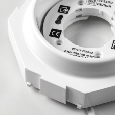 встраиваемый светильник для натяжного потолка под лампу 230v~50hz gx53 max 12w tensio lightstar 212100