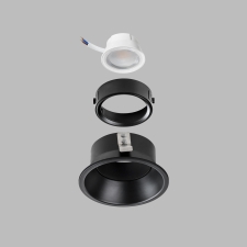 кольцо фиксации лампы/led модуля д/21450х-21460х  domino lightstar 214007